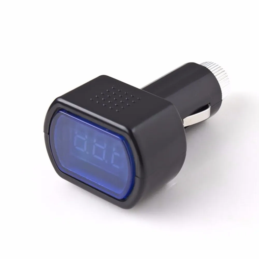 DC 12V / 24V Car Digital LED Engine Battery Voltage Electric Volt Meter Monitor Indicator Tester Voltmeter Dropshipping 2017 hot