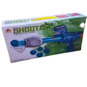 Dino Shoot Gun - Soft Bomb Launcher with Lights and Sound for Kids 3 