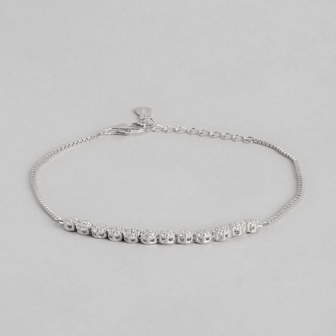 Diva Floral 925 Silver Bracelet