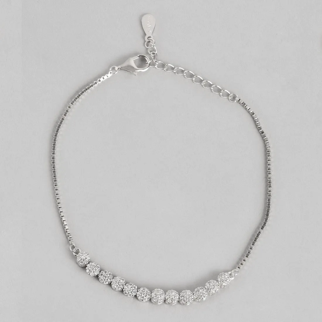 Diva Floral 925 Silver Bracelet