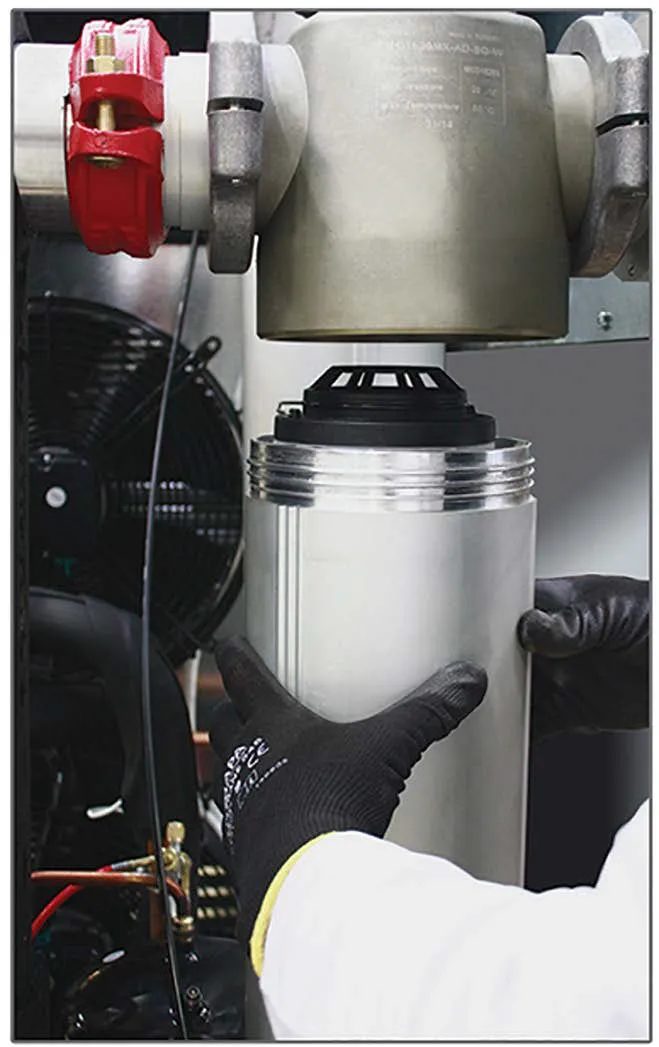 Drytec - SDE-US-825 - 825 CFM Non-Cycling Refrigerated Air Dryer, Internal Filtration down to .01 Micron, 460V/3Ph