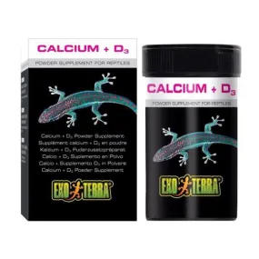 Exo Terra Calcium   D3 Powder 40g