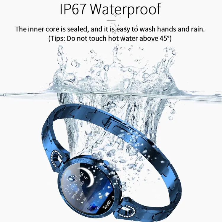 Fashionable Smart Women's Bracelet with Color LCD Display, IP67 Waterproof, Heart Rate & Sleep Monitoring, Remote Camera Control