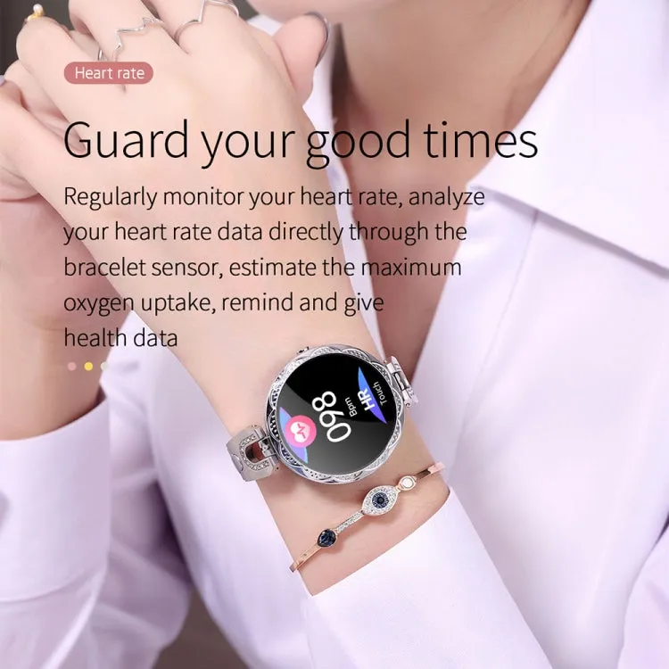 Fashionable Smart Women's Bracelet with Color LCD Display, IP67 Waterproof, Heart Rate & Sleep Monitoring, Remote Camera Control