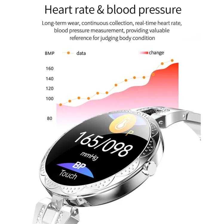 Fashionable Smart Women's Bracelet with Color LCD Display, IP67 Waterproof, Heart Rate & Sleep Monitoring, Remote Camera Control