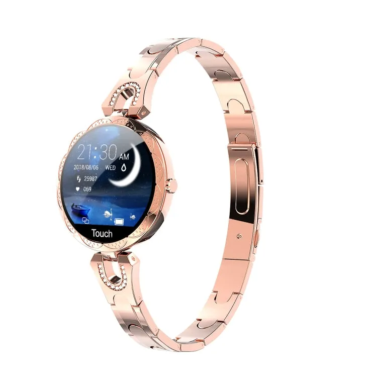 Fashionable Smart Women's Bracelet with Color LCD Display, IP67 Waterproof, Heart Rate & Sleep Monitoring, Remote Camera Control