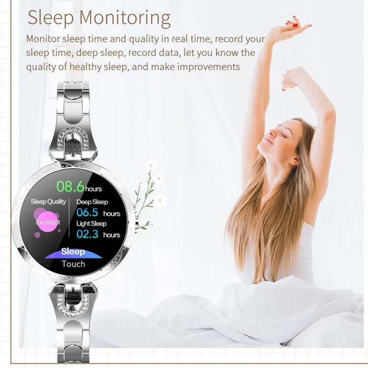 Fashionable Smart Women's Bracelet with Color LCD Display, IP67 Waterproof, Heart Rate & Sleep Monitoring, Remote Camera Control