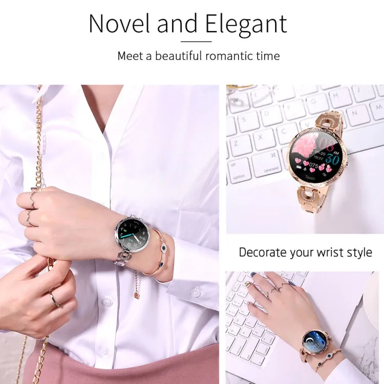 Fashionable Smart Women's Bracelet with Color LCD Display, IP67 Waterproof, Heart Rate & Sleep Monitoring, Remote Camera Control