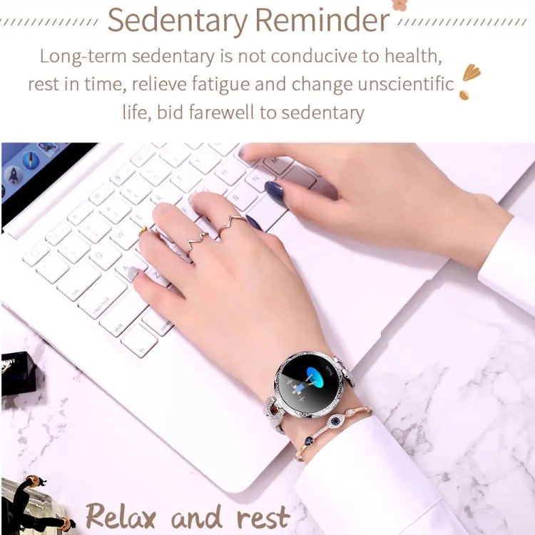 Fashionable Smart Women's Bracelet with Color LCD Display, IP67 Waterproof, Heart Rate & Sleep Monitoring, Remote Camera Control