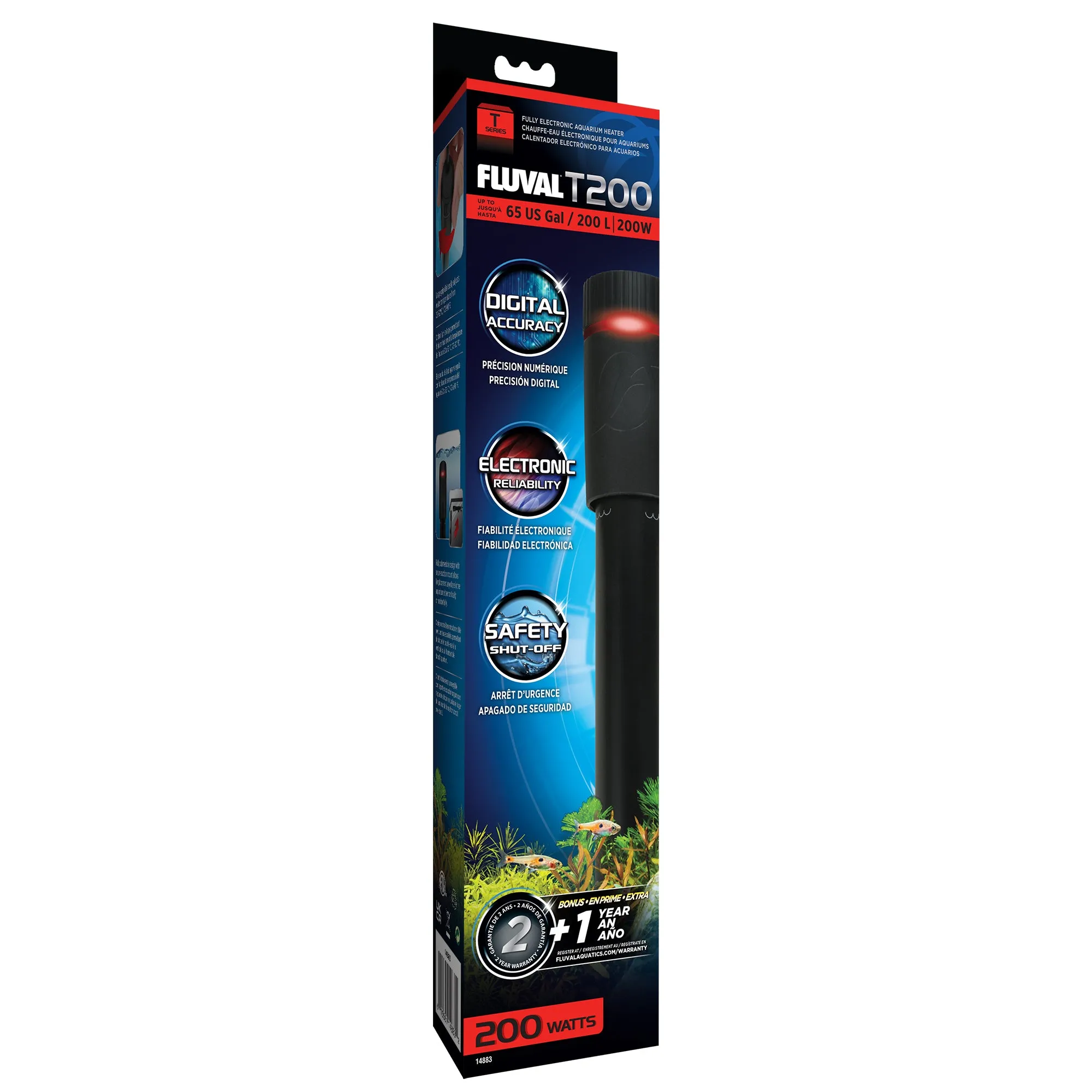 Fluval T-Series Heater (100W, 200W, 300W)