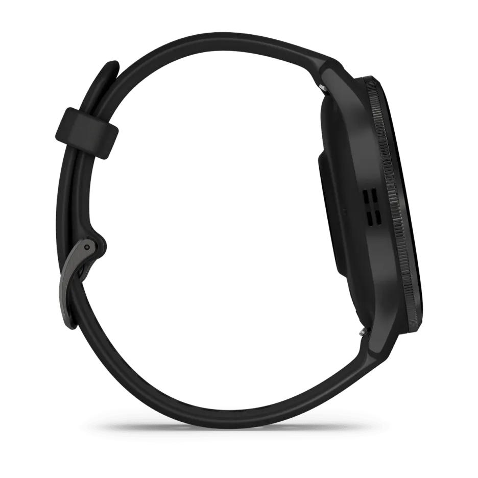 Garmin Venu® 3, Slate Stainless Steel Bezel with Black Case