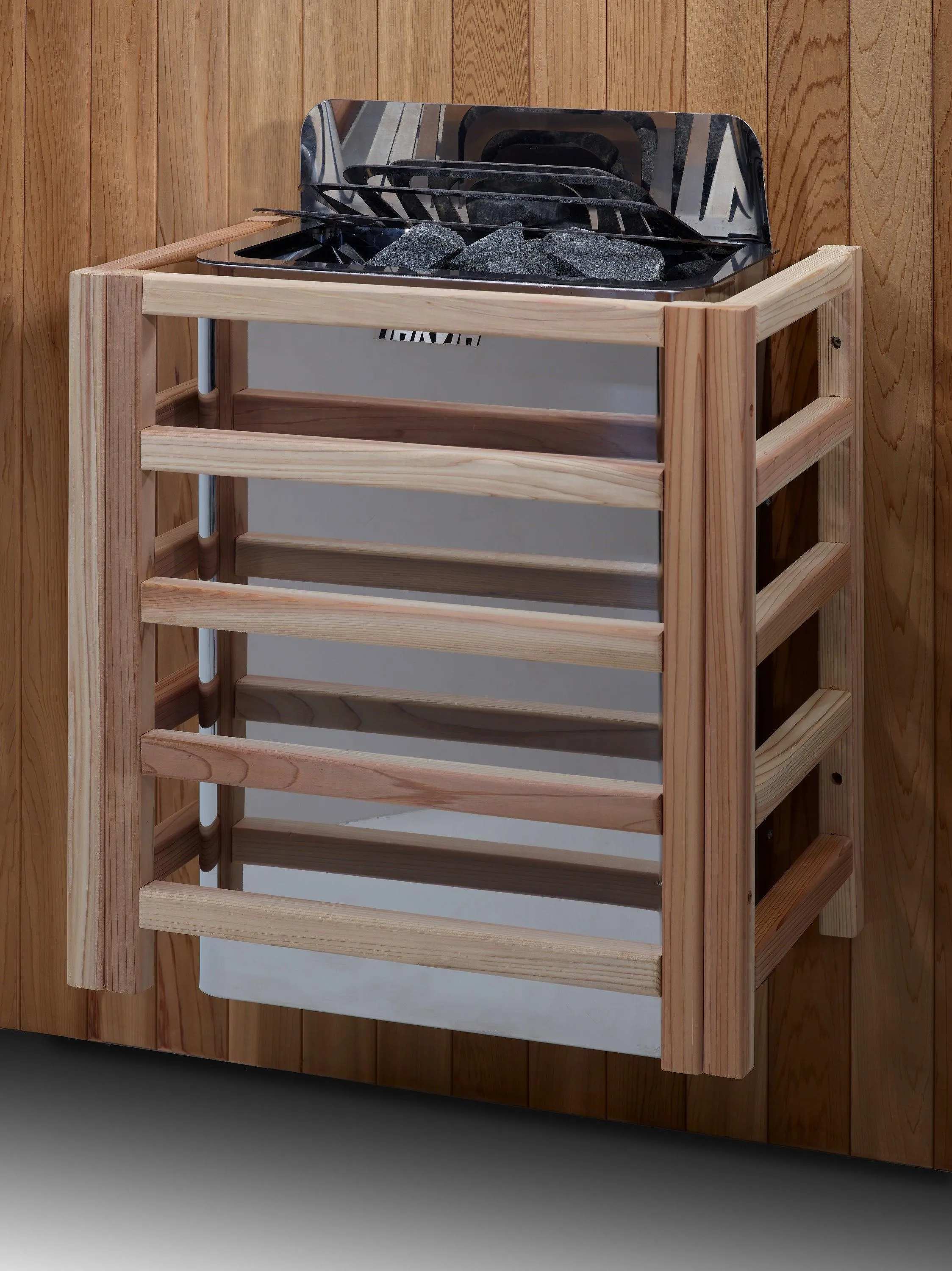Golden Designs Engelberg Edition 6 Person Traditional Steam Sauna - Clear Cedar