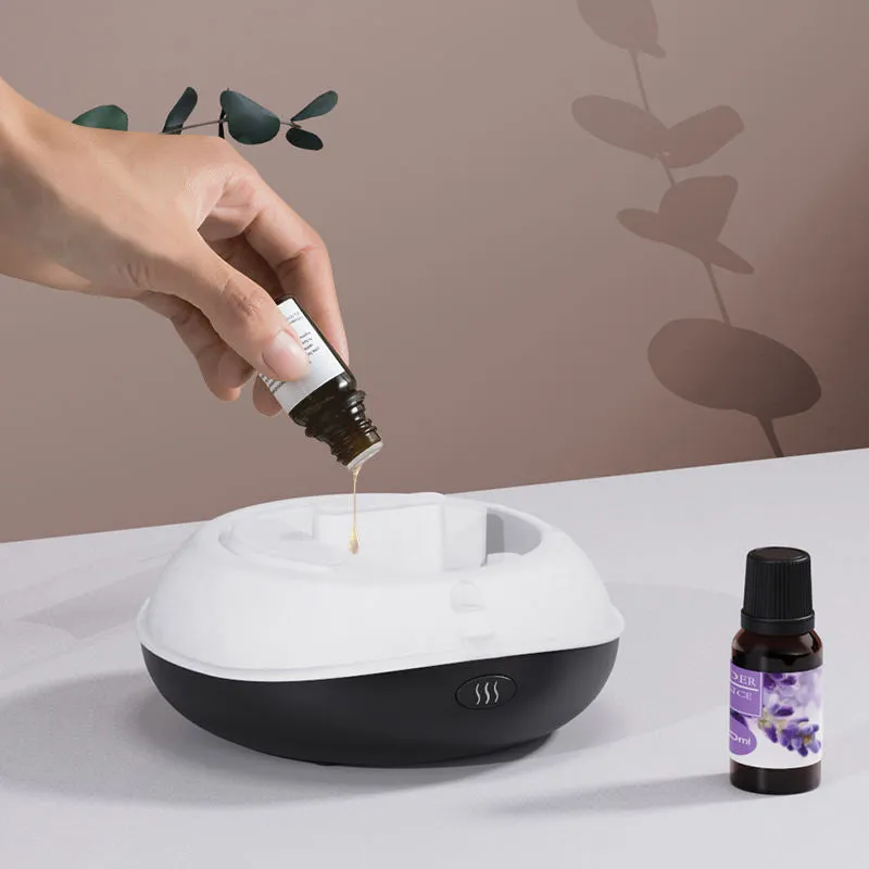 HIVAGI® Flame Diffuser Humidifier: Aromatherapy Bliss with LED Lights and Mist.