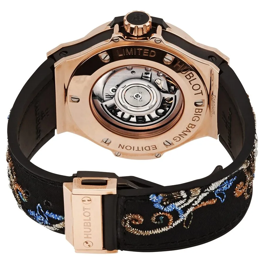 Hublot Big Bang Broderie Sugar Skull Gold Automatic Men's Limited Edition Watch 343.PS.6599.NR.1201