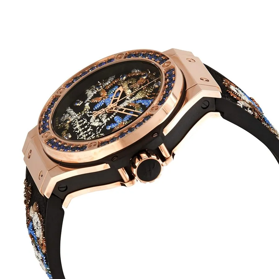 Hublot Big Bang Broderie Sugar Skull Gold Automatic Men's Limited Edition Watch 343.PS.6599.NR.1201