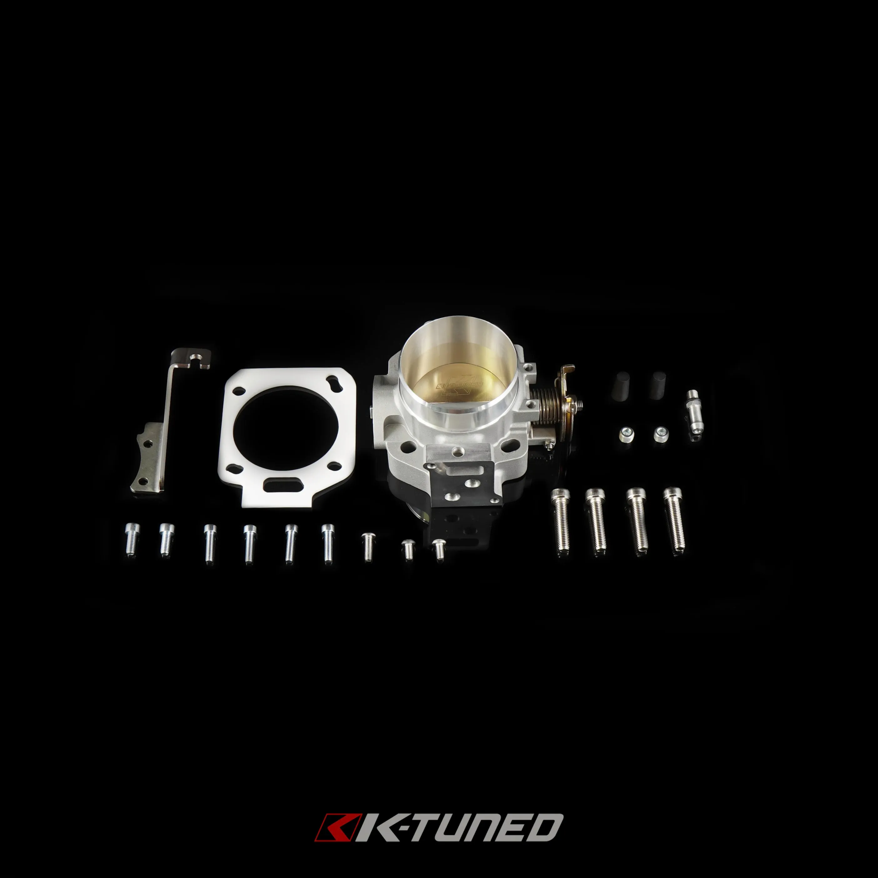 K-Tuned 70mm Dual Bolt Pattern K-Series Throttle Body (PRB/RBC) Includes Bracket - KTD-70K-DB2