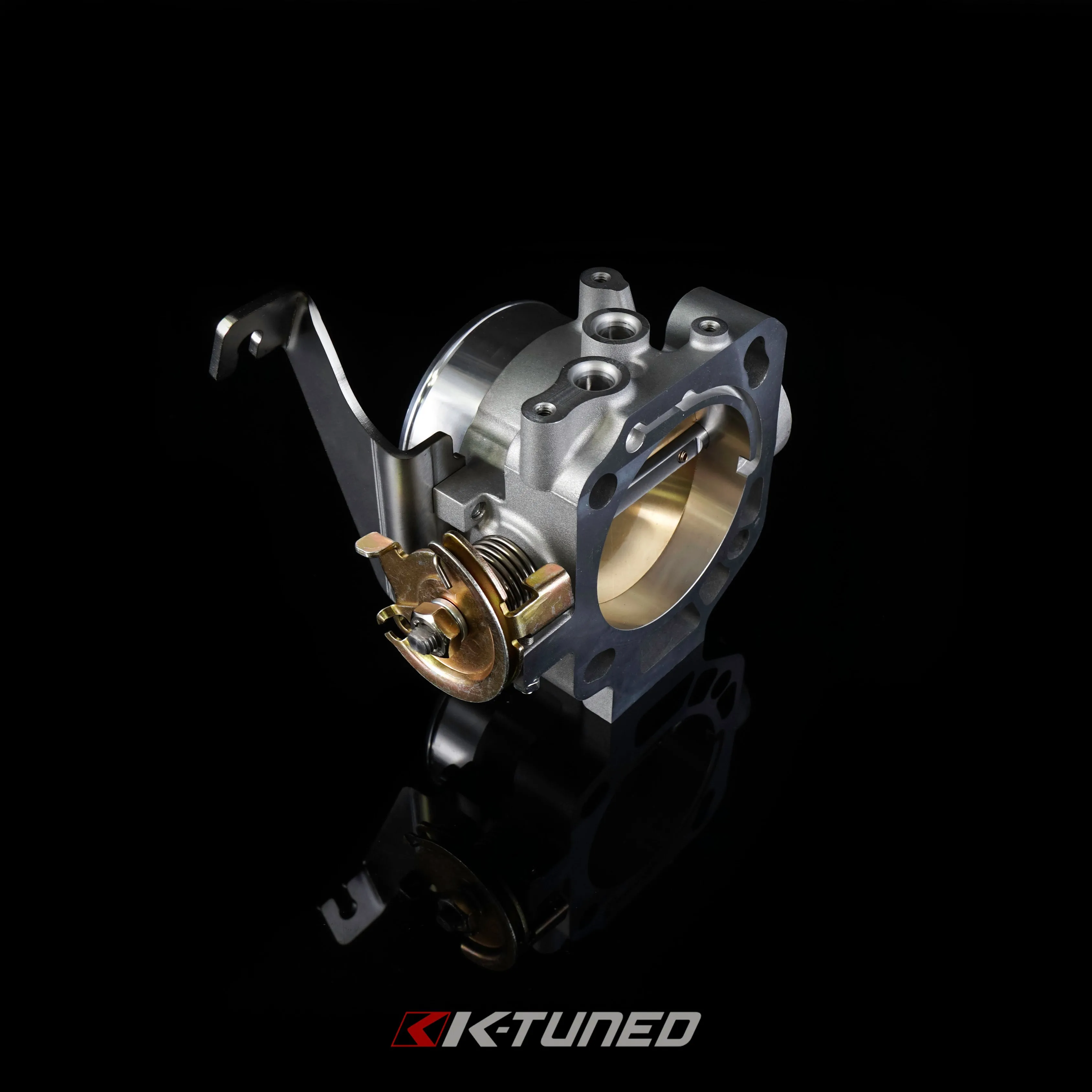 K-Tuned 70mm Dual Bolt Pattern K-Series Throttle Body (PRB/RBC) Includes Bracket - KTD-70K-DB2