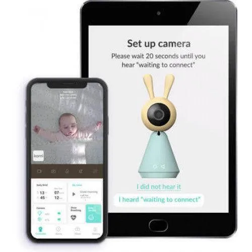 Kami Y501 Baby Monitor - Mint & Orange | KAMI-Y501-YYS5019