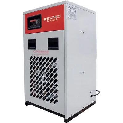 Keltec KRAD-250 - 250 CFM Non-Cycling Refrigerated Air Dryer, Internal Filtration down to .01 Micron, 230V/1Ph