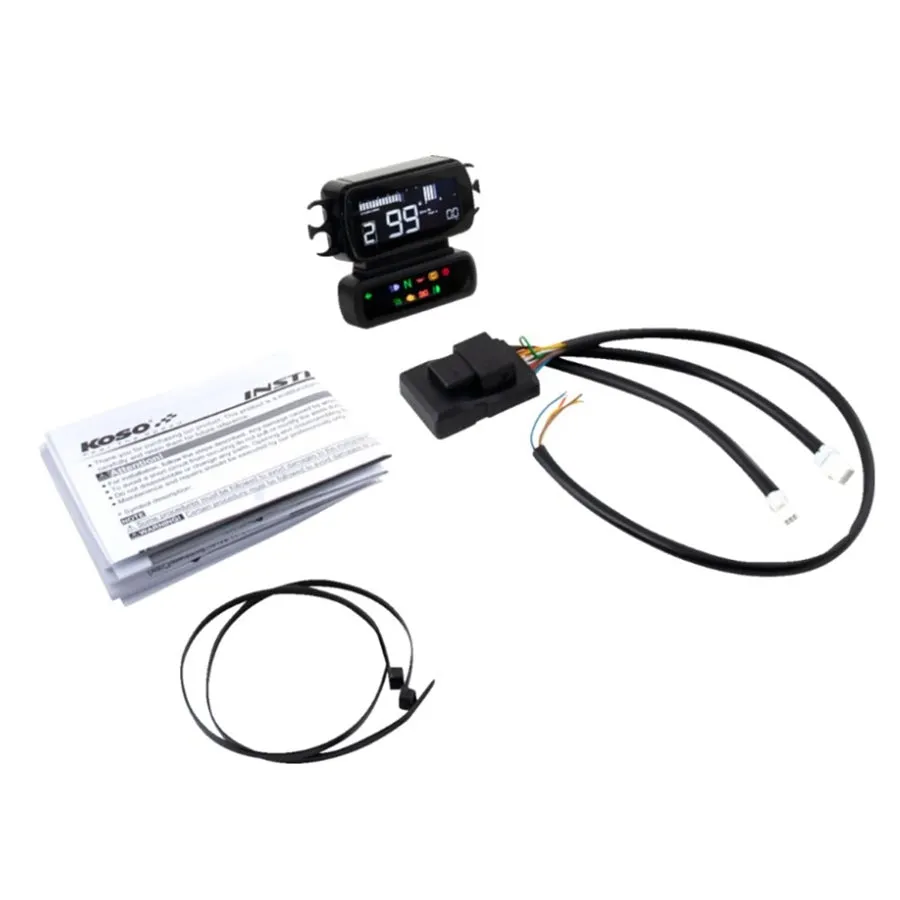 KOSO D2 - Multifunction Meter for Harley-Davidson® 2014-2024 Touring Models