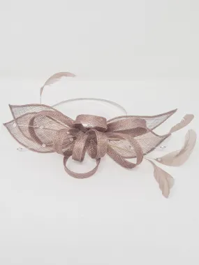 Latte Loop Gem Hairband Fascinator