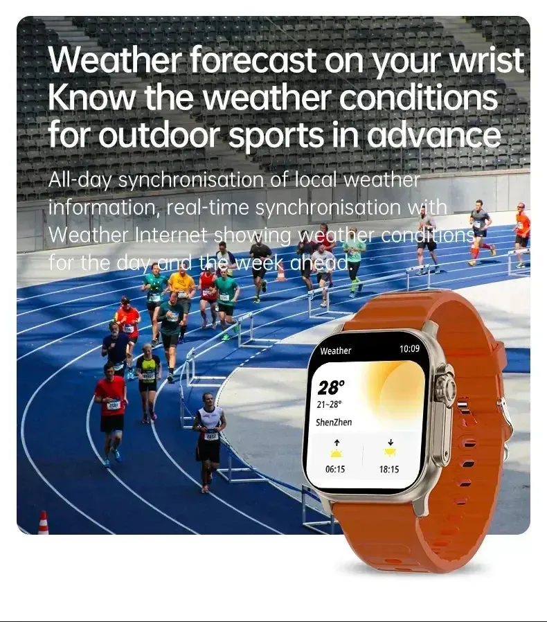 LAXASFIT New Smart Watch Bluetooth Voice Call Heart Rate Monitor Waterproof Sports Health Smart Watch Men Women Android IOS