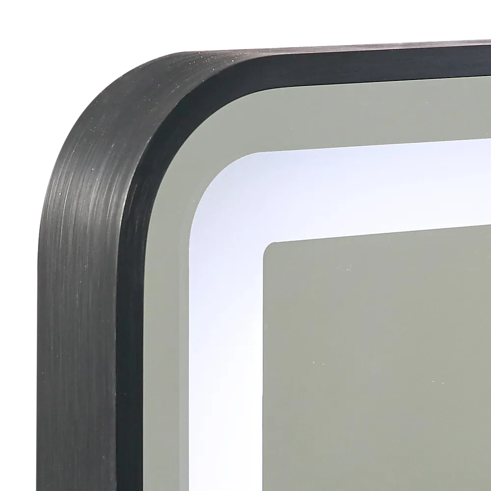 LED Anti-Fog Rectangular Mirror, Touch Control, 90x70cm