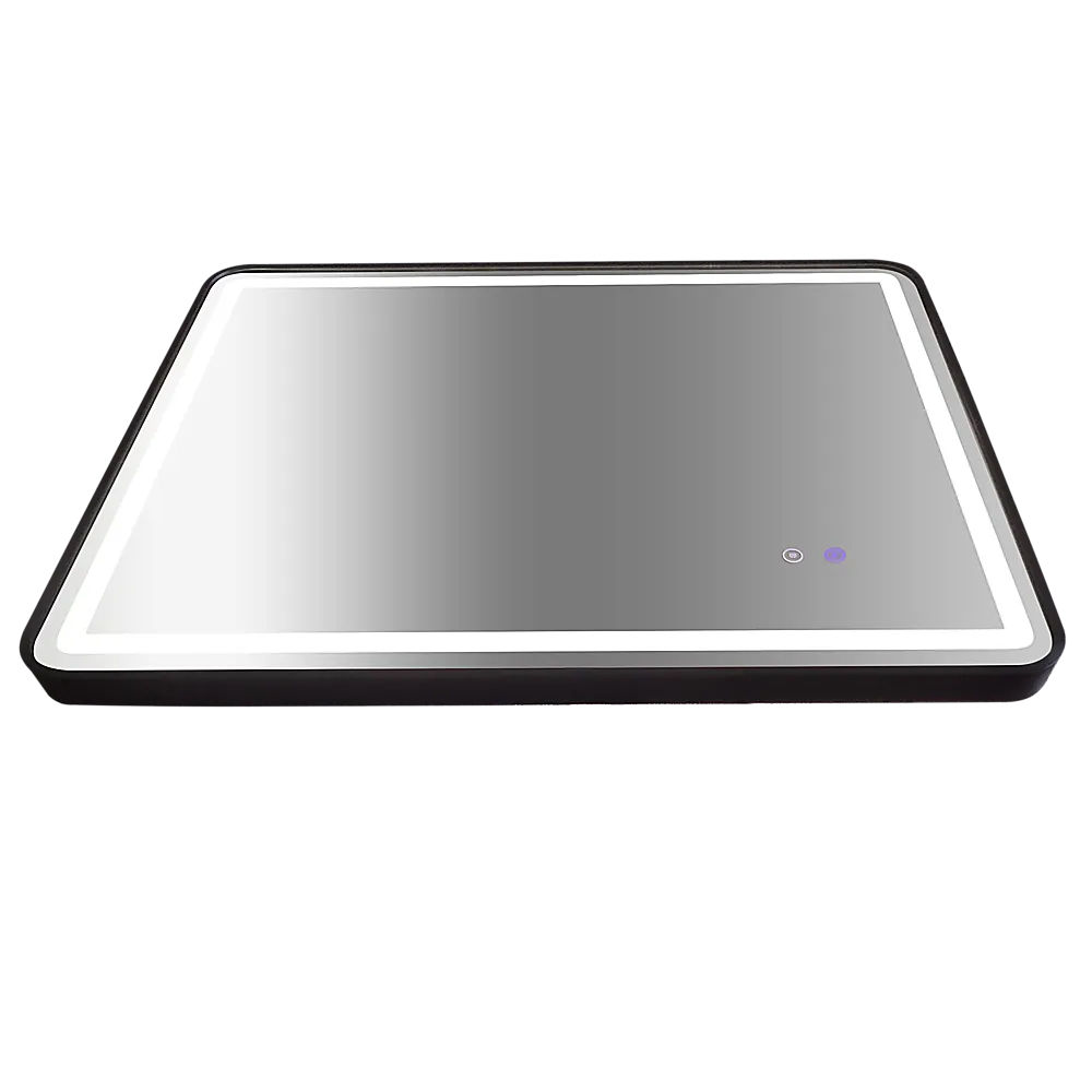 LED Anti-Fog Rectangular Mirror, Touch Control, 90x70cm