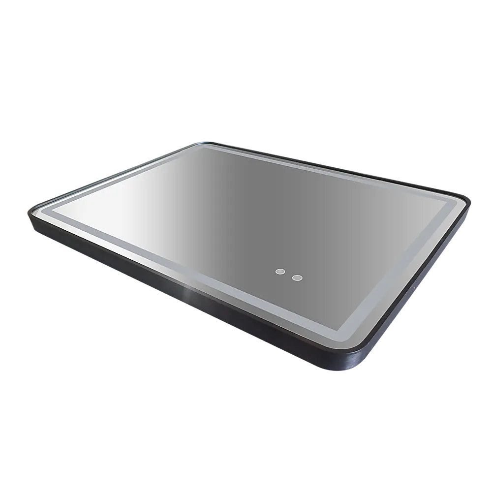 LED Anti-Fog Rectangular Mirror, Touch Control, 90x70cm