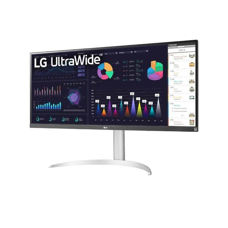 Lg 34" Ips Panel Ultra Wide Monitor 75 Hz 34 Wq650 W
