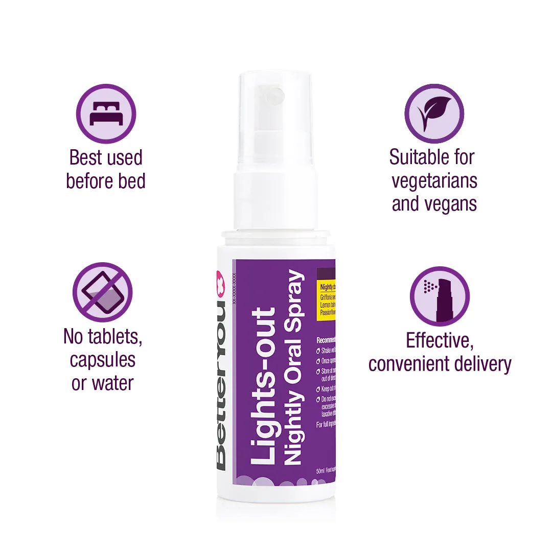 Lights-out 5-HTP Nightly oral spray