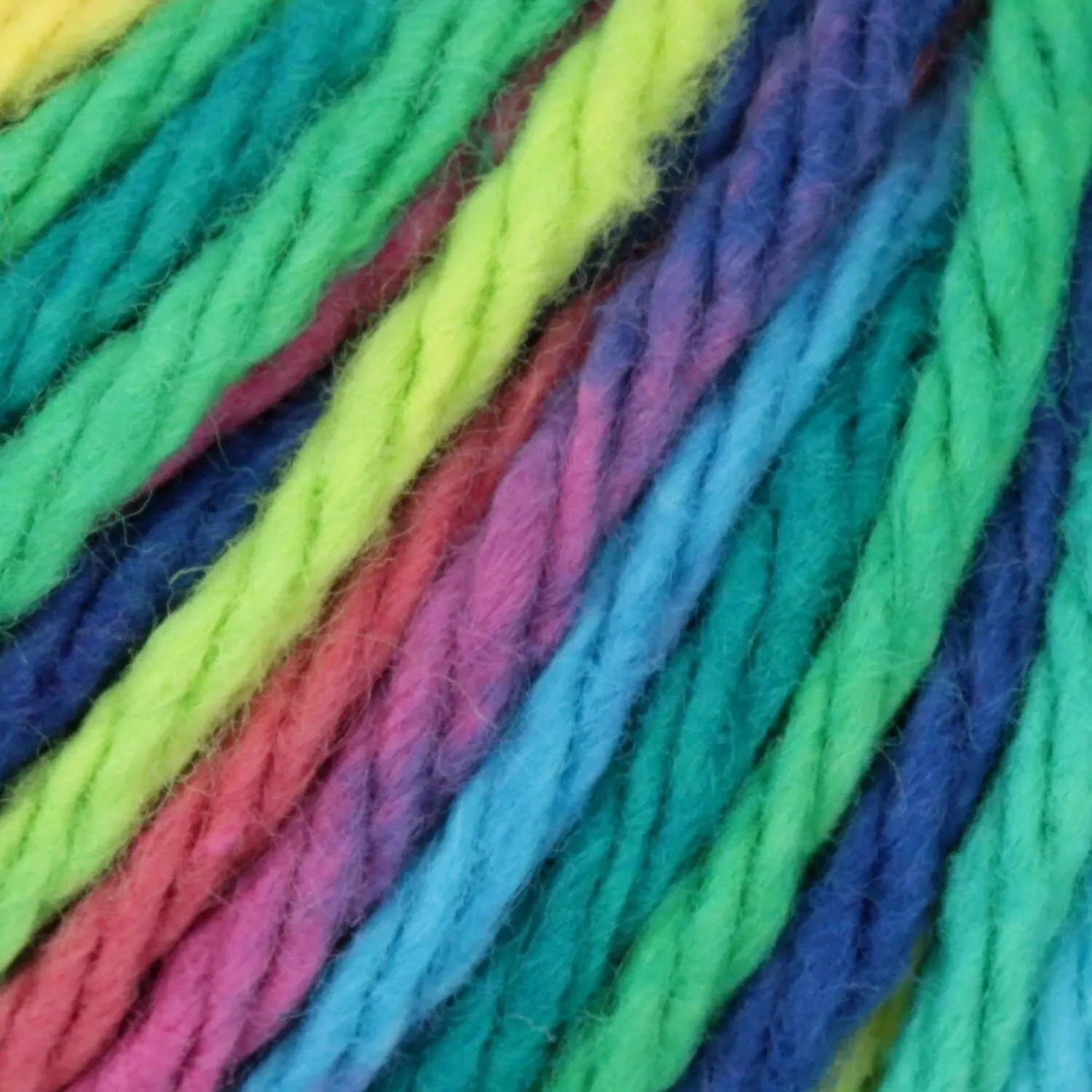 Lily Sugar'n Cream Super Size Ombres Yarn - 3 oz - Psychedelic 2 pack
