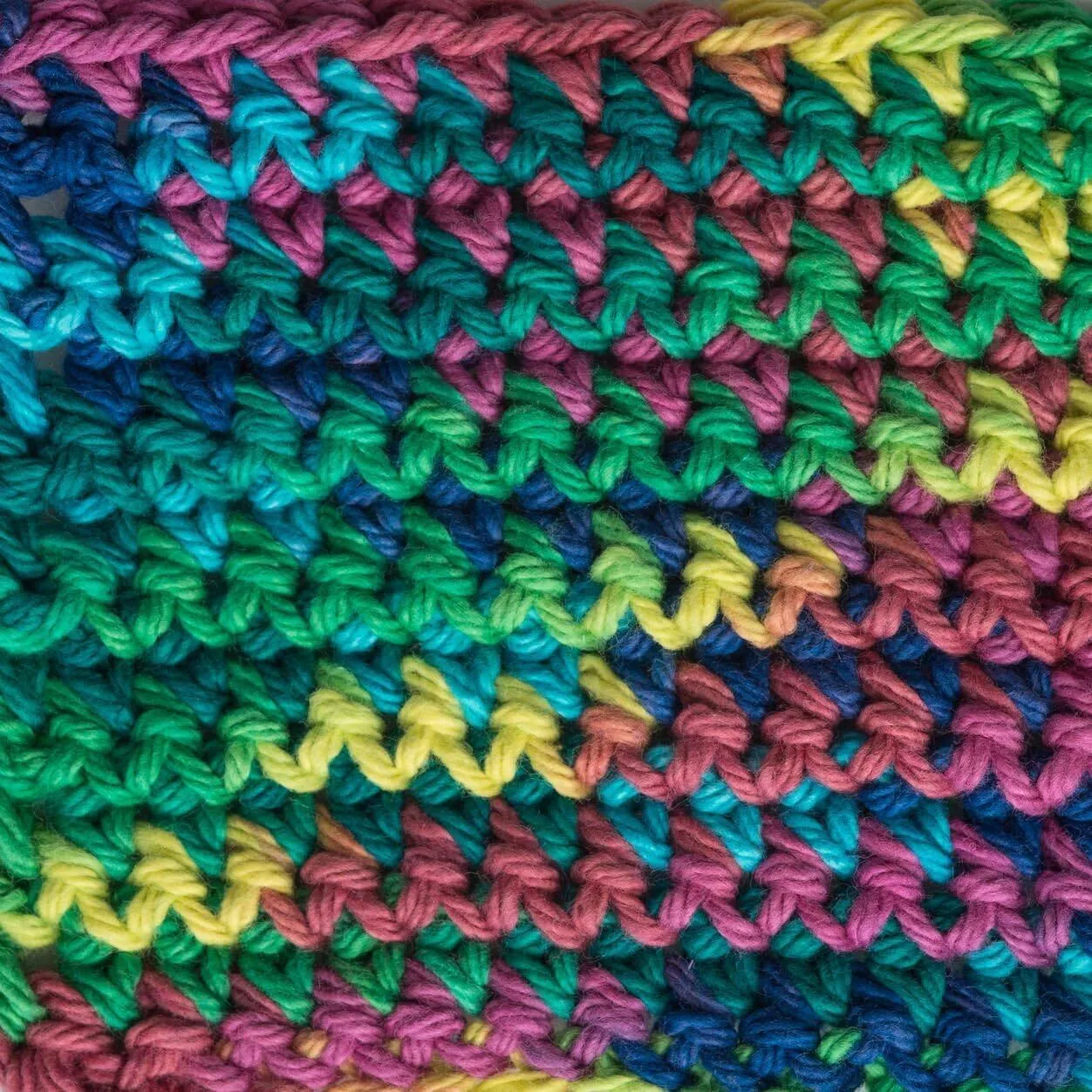 Lily Sugar'n Cream Super Size Ombres Yarn - 3 oz - Psychedelic 2 pack