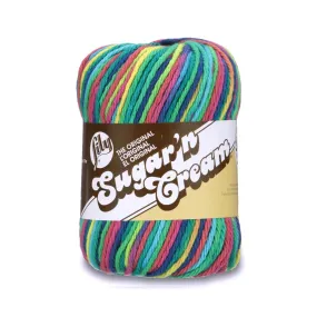 Lily Sugar'n Cream Super Size Ombres Yarn - 3 oz - Psychedelic 2 pack