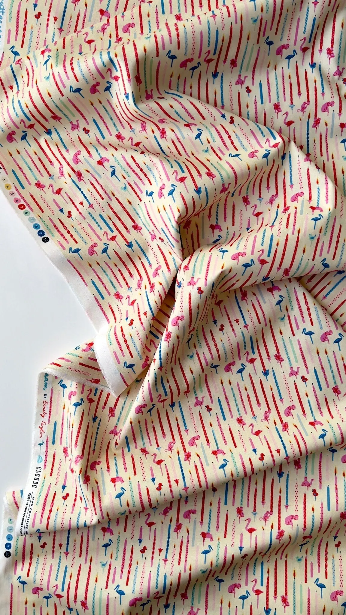 Make A Wish! - Buttercream - Emily Taylor - Cloud 9 Fabrics - Poplin