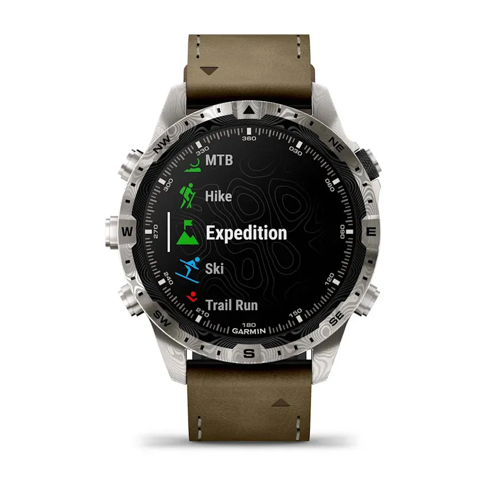 MARQ Adventurer (Gen 2) Damascus Steel Edition Smart Watch, 46mm - 010-03393-31