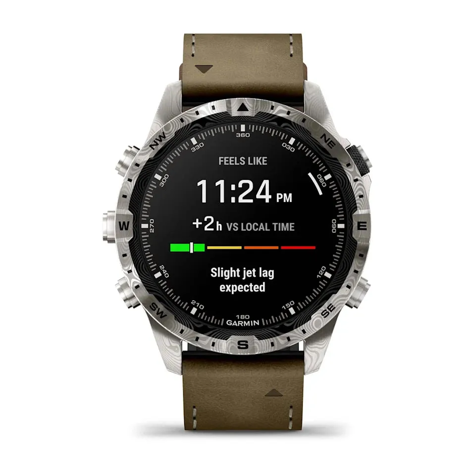MARQ Adventurer (Gen 2) Damascus Steel Edition Smart Watch, 46mm - 010-03393-31