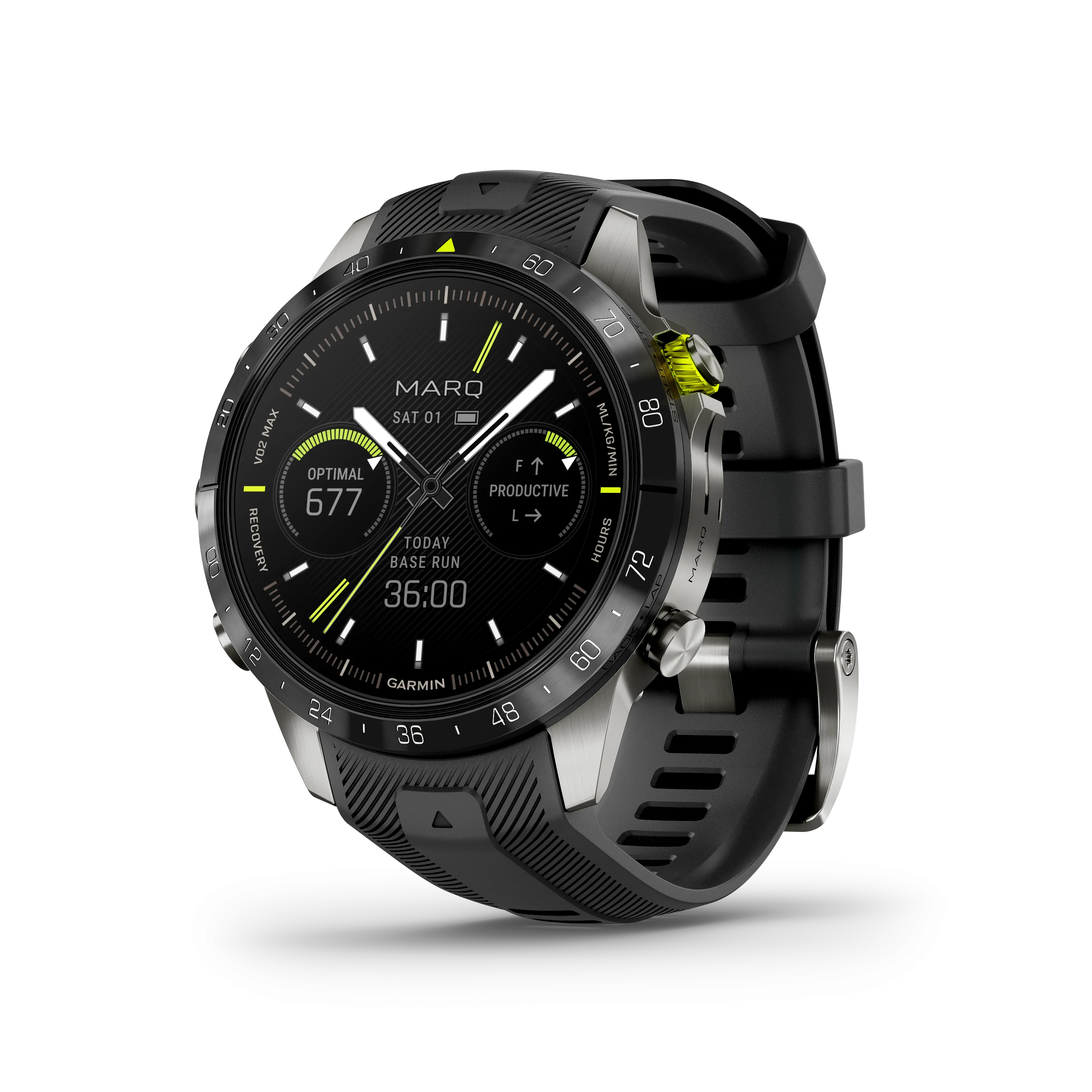 MARQ Athlete Gen 2 Smart Watch, 46mm - Black - 010-02648-41