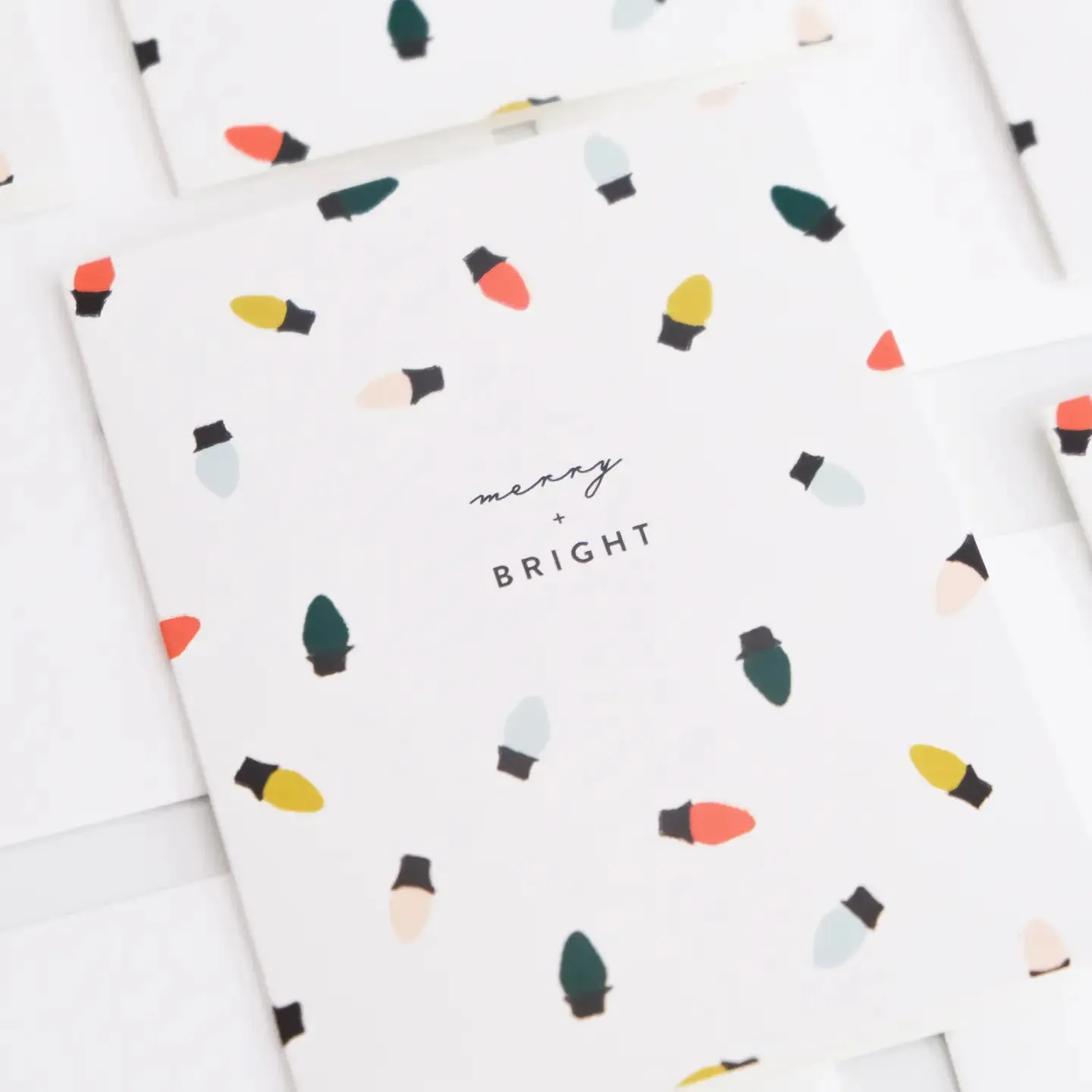 Merry & Bright Lights Card