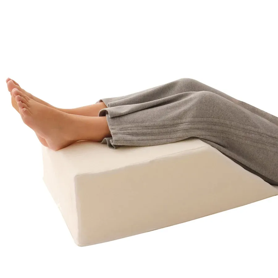 Moon Leg Elevation Pillow Elevating Leg Rest (Brown)