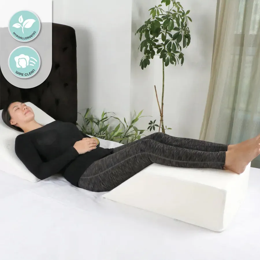 Moon Leg Elevation Pillow (White)