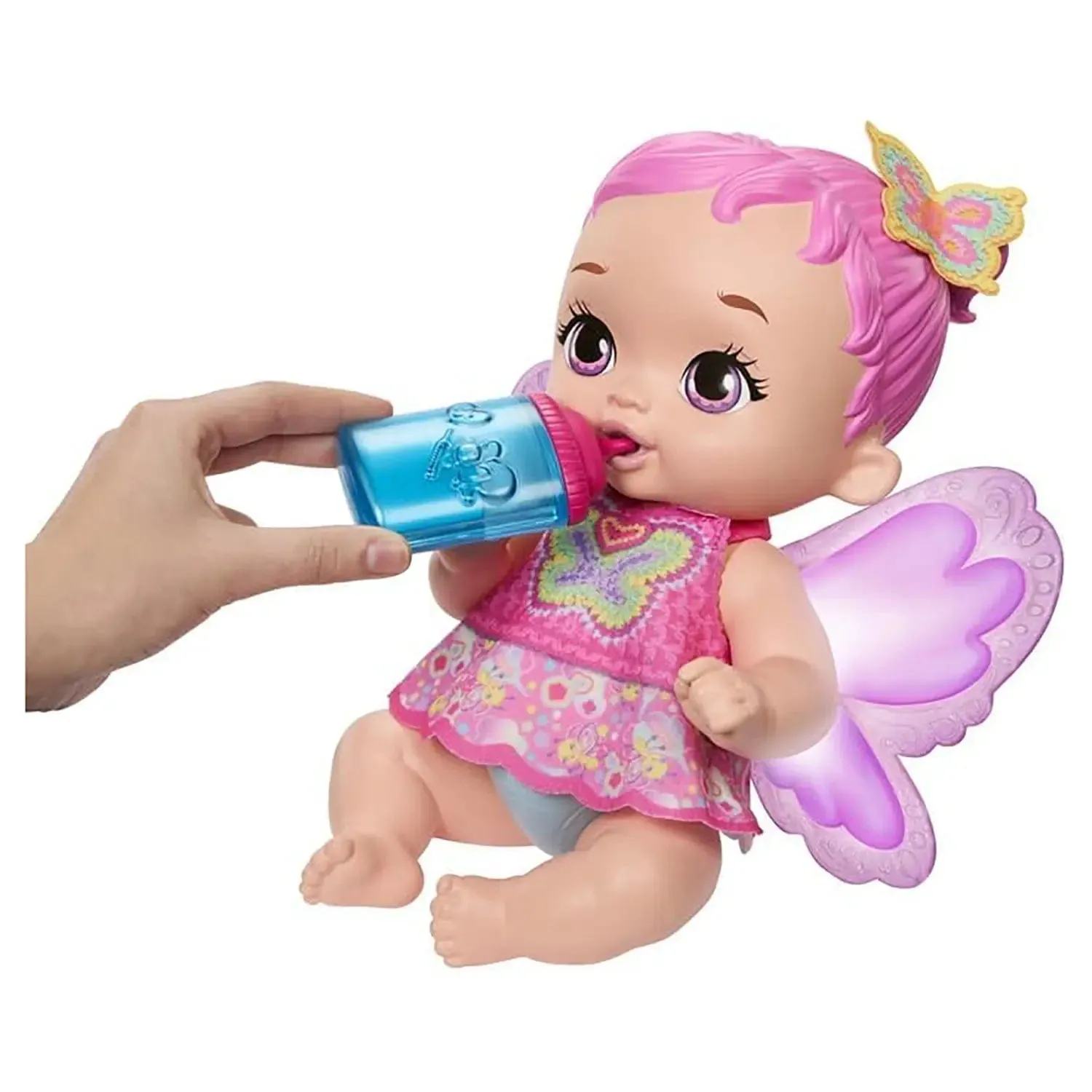 My Garden Baby Get Well Butterfly Doll Wing Lights Sounds 30cm