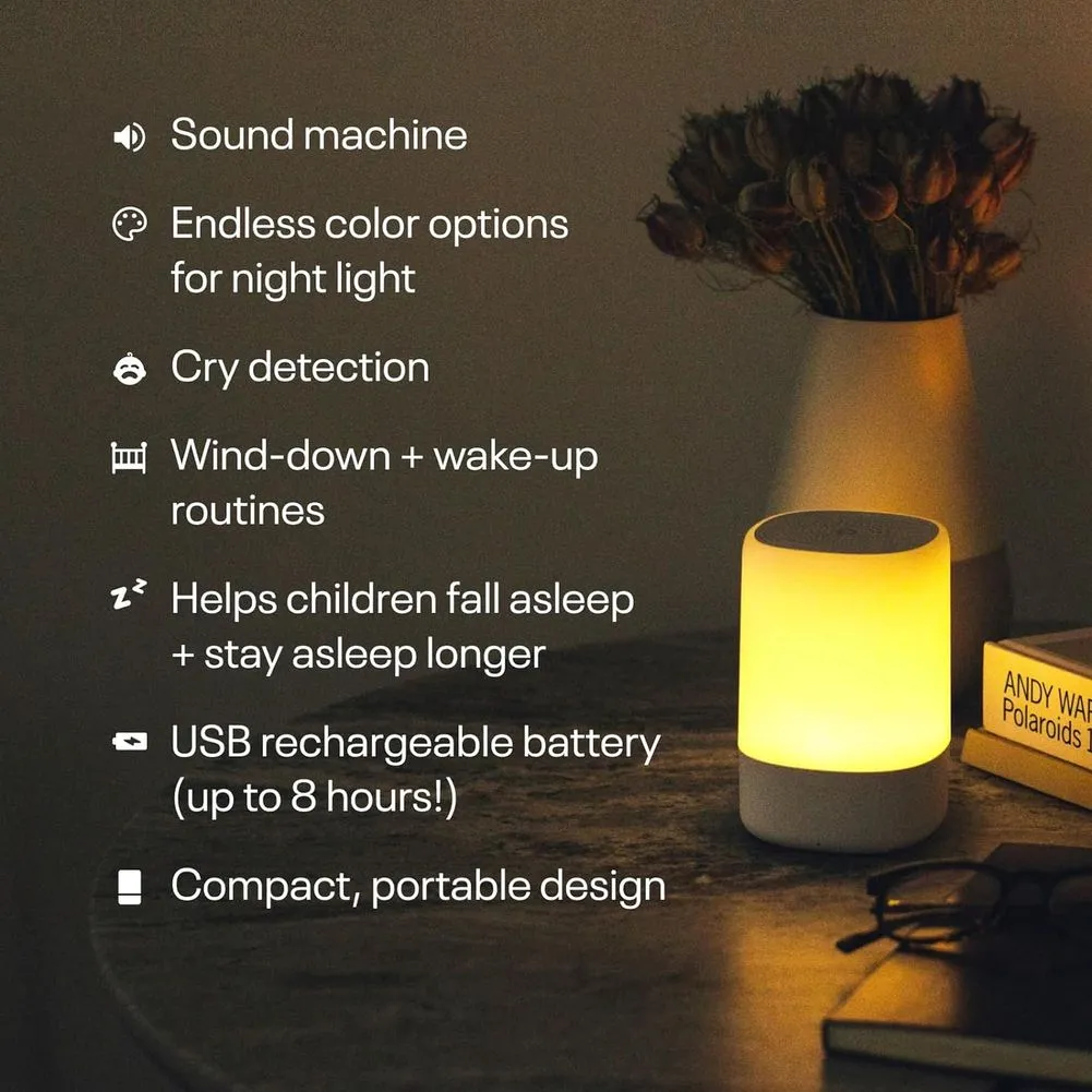 Nanit Sound   Light Smart Baby Night Light and Sound Machine
