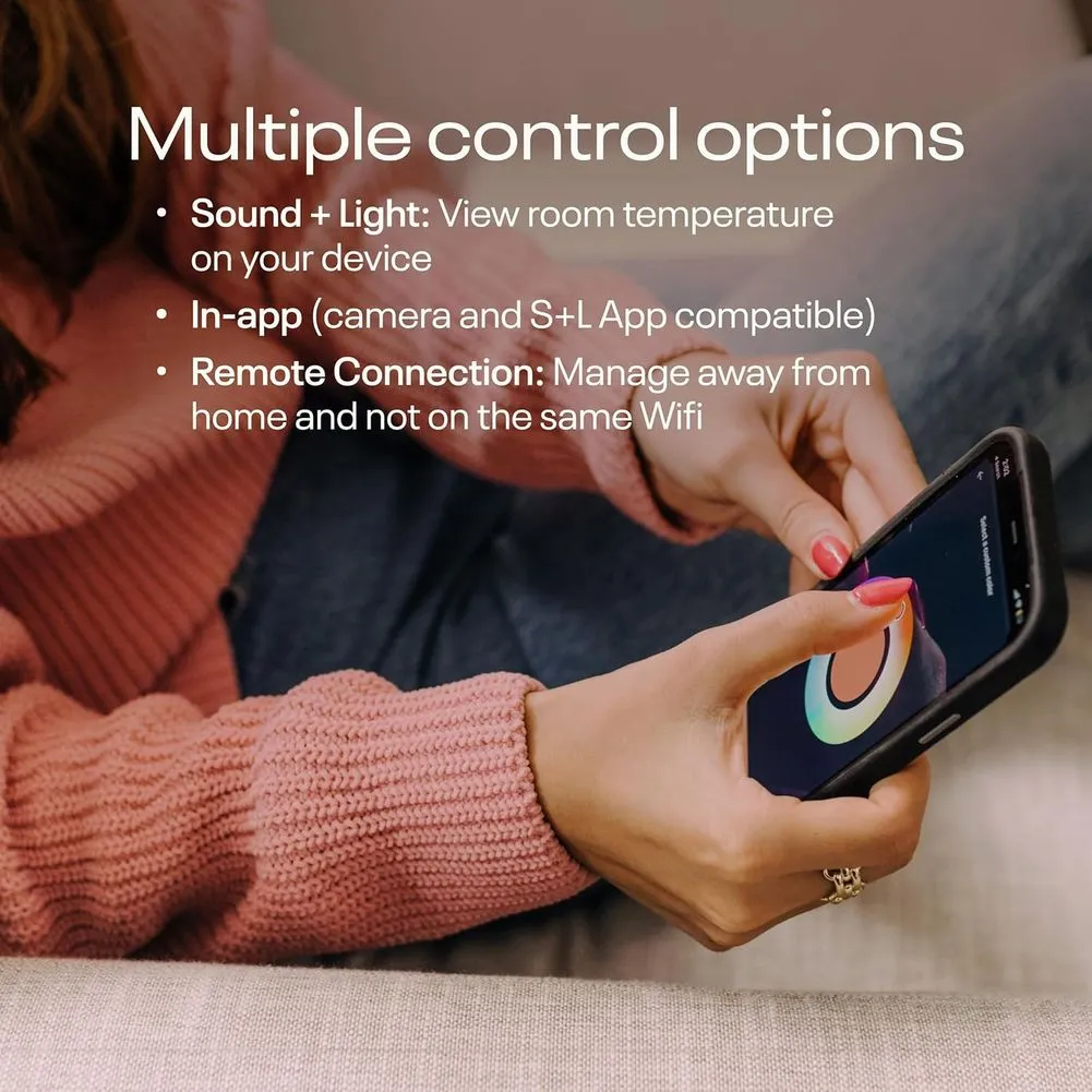 Nanit Sound   Light Smart Baby Night Light and Sound Machine
