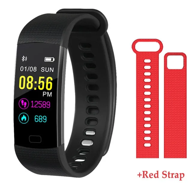 New Bluetooth Smart Bracelet Heart Rate activity fitness tracker Blood Pressure Sports Band Electronic Wristband For Women Men
