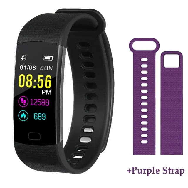 New Bluetooth Smart Bracelet Heart Rate activity fitness tracker Blood Pressure Sports Band Electronic Wristband For Women Men