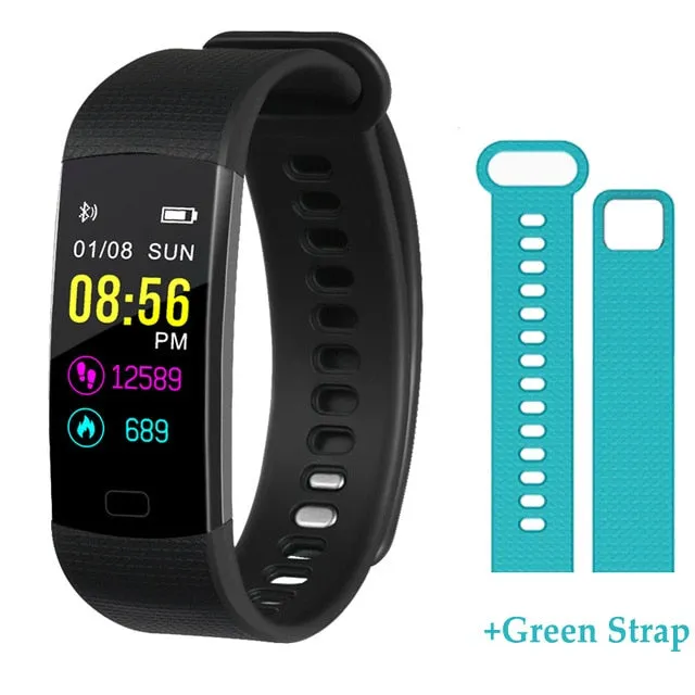 New Bluetooth Smart Bracelet Heart Rate activity fitness tracker Blood Pressure Sports Band Electronic Wristband For Women Men
