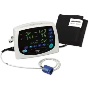 Nonin 2120 Avant SpO2 & NIBP Monitor with Alarms, Memory with PROStand & Tympanic Thermometer
