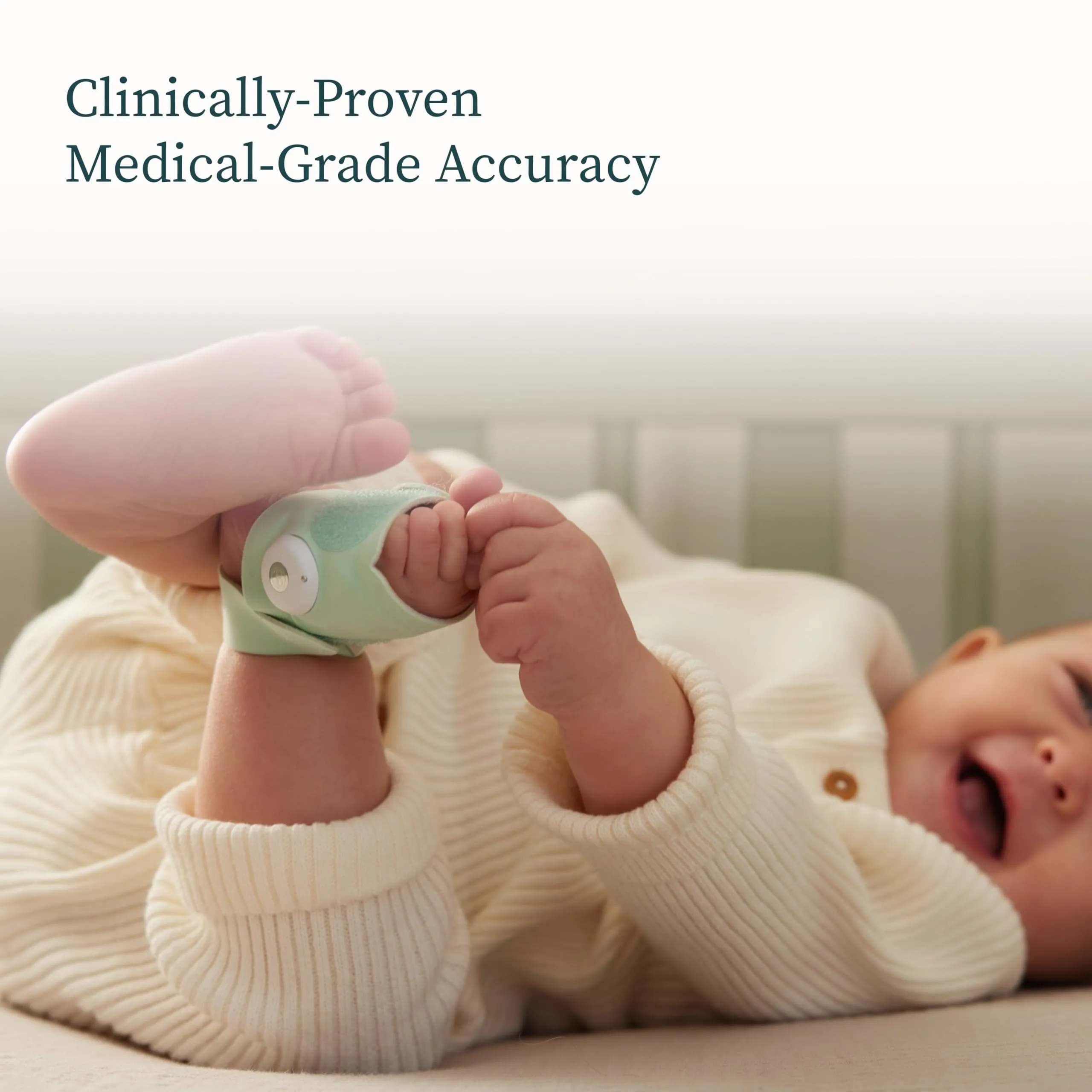 Owlet® Dream Duo Smart Baby Monitor: FDA-Cleared Dream Sock® Plus Owlet Cam 2- Tracks & Notifies for Pulse Rate & Oxygen While Viewing Baby in 1080p HD WiFi Video