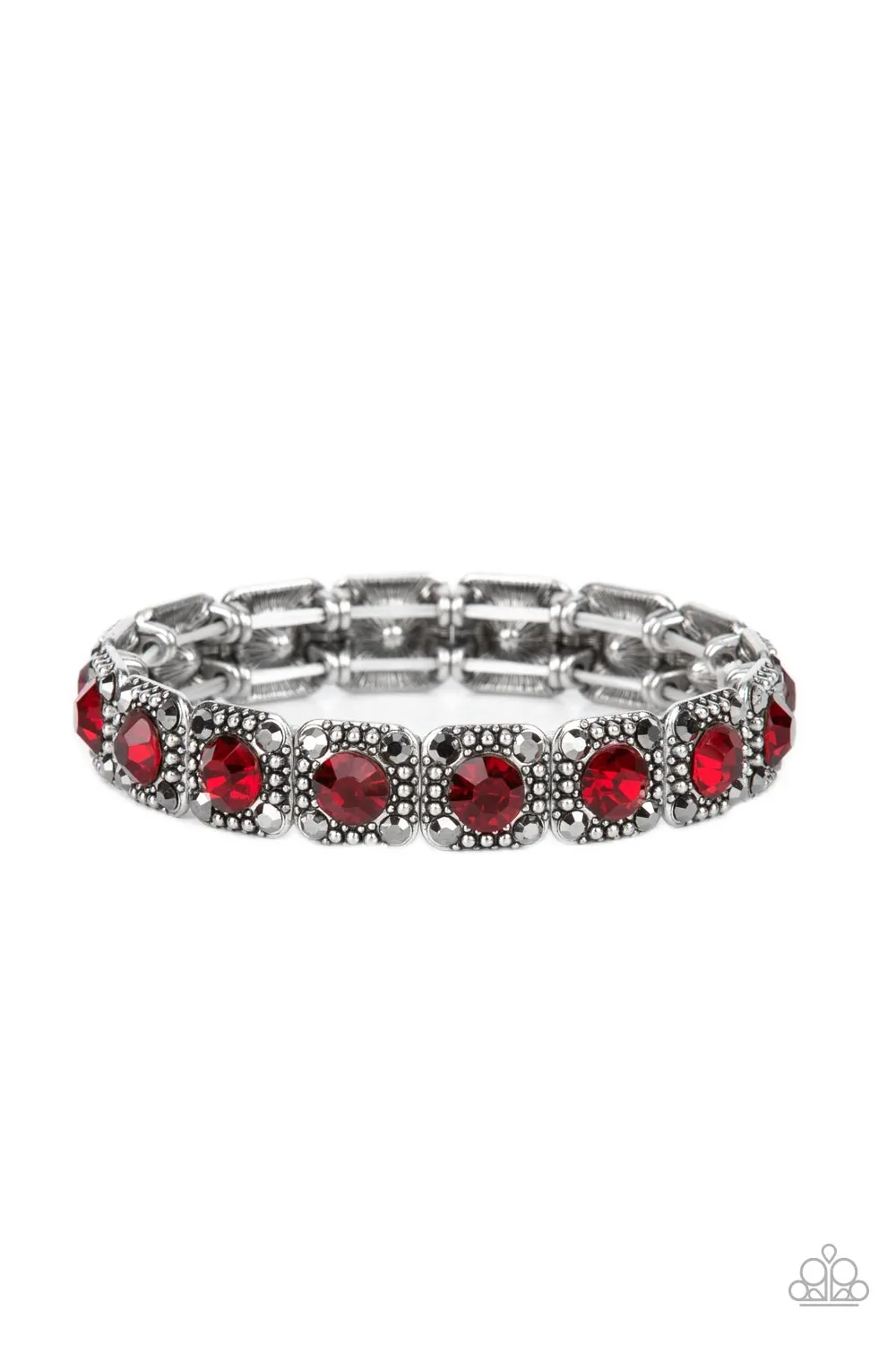 Paparazzi Cache Commodity - Red Bracelet